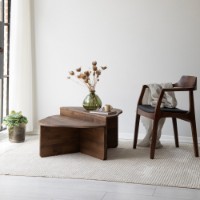 Set masute cafea Hanah Home Altopiano Walnut imaginea #2 — magazin online Desire.md