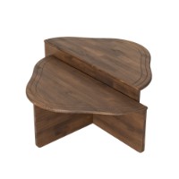 Set masute cafea Hanah Home Altopiano Walnut imaginea #5 — magazin online Desire.md