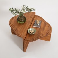 Set masute cafea Hanah Home Altopiano Chestnut imaginea #4 — magazin online Desire.md