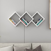 Настенная полка Hanah Home Galaxy White фото №2 — интернет-магазин Desire.md