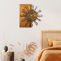 Ceas de perete Wallity Wooden Clock 7-A imaginea #2 — magazin online Desire.md