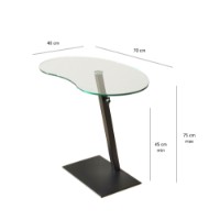 Măsuţă cafea Hanah Home Fagioli Black imaginea #10 — magazin online Desire.md