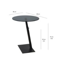 Măsuţă cafea Hanah Home Fume Black imaginea #7 — magazin online Desire.md