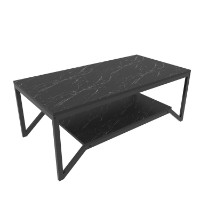 Măsuţă cafea Hanah Home Flora Black imaginea #3 — magazin online Desire.md