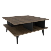 Măsuţă cafea Hanah Home Akya Walnut Black imaginea #6 — magazin online Desire.md