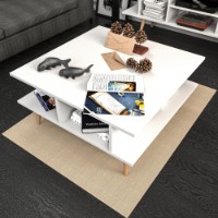 Măsuţă cafea Hanah Home Akya Coffee Table White