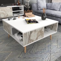 Журнальный столик Hanah Home Ronas White