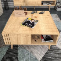 Журнальный столик Hanah Home Ronas Oak фото №2 — интернет-магазин Desire.md