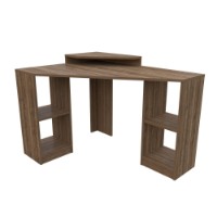 Masa de birou Hanah Home Floating Walnut imaginea #3 — magazin online Desire.md