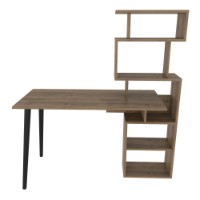 Masa de birou Hanah Home Vina Walnut imaginea #4 — magazin online Desire.md