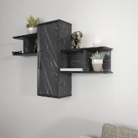 Настенная полка Hanah Home Olida Bendire Black фото №3 — интернет-магазин Desire.md