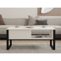 Măsuţă cafea Hanah Home Devon White imaginea #2 — magazin online Desire.md