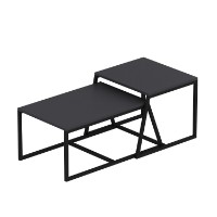 Журнальный столик Hanah Home Minimal Anthracite фото №9 — интернет-магазин Desire.md