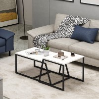 Журнальный столик Hanah Home Minimal White фото №3 — интернет-магазин Desire.md