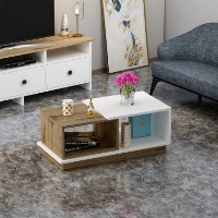 Măsuţă cafea Hanah Home Viyana White imaginea #3 — magazin online Desire.md