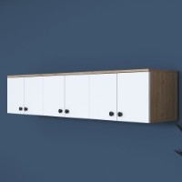 Настенный шкаф Rani EA103 Walnut White