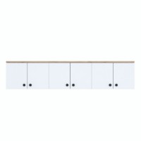 Настенный шкаф Rani EA103 Walnut White фото №7 — интернет-магазин Desire.md