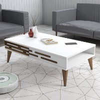 Măsuţă cafea Hanah Home Valensiya White imaginea #1 — magazin online Desire.md