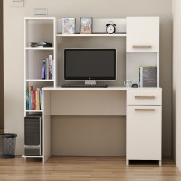 Masa de birou Hanah Home Merry White imaginea #2 — magazin online Desire.md