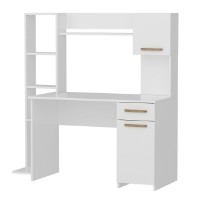 Masa de birou Hanah Home Merry White imaginea #4 — magazin online Desire.md