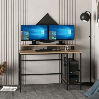 Masa de birou Hanah Home Greta L Dore Black imaginea #2 — magazin online Desire.md