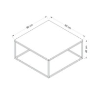 Журнальный столик Hanah Home Loni Dore фото №7 — интернет-магазин Desire.md