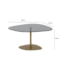 Журнальный столик Hanah Home Soho Dark Grey Soho фото №9 — интернет-магазин Desire.md