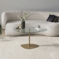 Журнальный столик Hanah Home Soho Transparent Gold фото №3 — интернет-магазин Desire.md