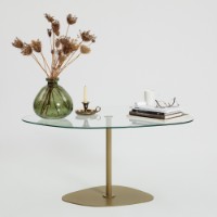 Журнальный столик Hanah Home Soho Transparent Gold фото №5 — интернет-магазин Desire.md
