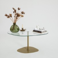 Журнальный столик Hanah Home Soho Transparent Gold фото №6 — интернет-магазин Desire.md