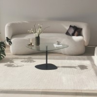 Журнальный столик Hanah Home Soho Transparent Black фото №2 — интернет-магазин Desire.md