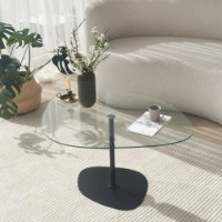 Журнальный столик Hanah Home Soho Transparent Black фото №3 — интернет-магазин Desire.md