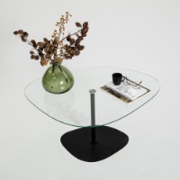 Журнальный столик Hanah Home Soho Transparent Black фото №7 — интернет-магазин Desire.md