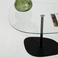 Журнальный столик Hanah Home Soho Transparent Black фото №8 — интернет-магазин Desire.md