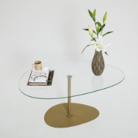 Журнальный столик Hanah Home Porto Transparent Gold фото №6 — интернет-магазин Desire.md