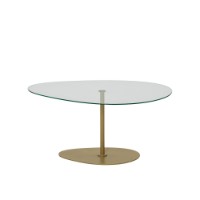 Журнальный столик Hanah Home Porto Transparent Gold фото №8 — интернет-магазин Desire.md