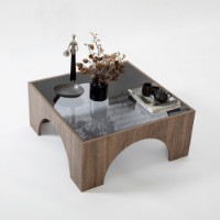 Журнальный столик Hanah Home Seine Walnut Dark Grey фото №4 — интернет-магазин Desire.md