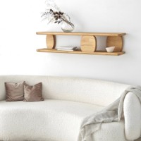 Настенная полка Hanah Home Modena Oak фото №3 — интернет-магазин Desire.md