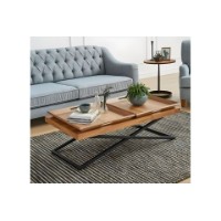 Măsuţă cafea Hanah Home Towly Walnut imaginea #4 — magazin online Desire.md