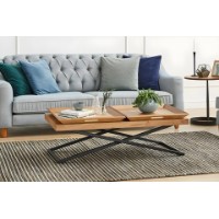 Măsuţă cafea Hanah Home Towly Walnut imaginea #5 — magazin online Desire.md