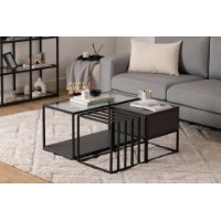 Măsuţă cafea Hanah Home Charlotte Black