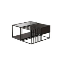 Măsuţă cafea Hanah Home Charlotte Black imaginea #13 — magazin online Desire.md