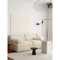 Canapea Atelier Del Sofa Soli 2 Seater White