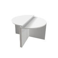 Măsuţă cafea Hanah Home Dolunay White imaginea #7 — magazin online Desire.md