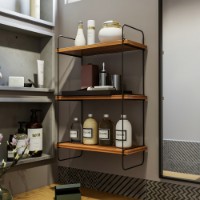Настенная полка Hanah Home Pulalis Walnut фото №2 — интернет-магазин Desire.md