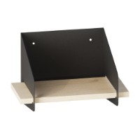 Настенная полка Hanah Home Short Arm Black фото №4 — интернет-магазин Desire.md