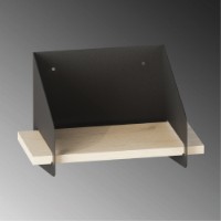 Настенная полка Hanah Home Short Arm Black фото №5 — интернет-магазин Desire.md