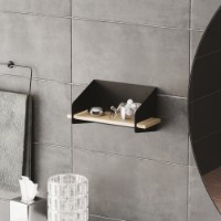 Raft de perete Hanah Home Medium Arm Black imaginea #2 — magazin online Desire.md