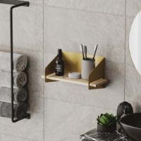 Raft de perete Hanah Home Medıum Arm Gold imaginea #2 — magazin online Desire.md