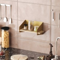 Raft de perete Hanah Home Medıum Arm Gold imaginea #3 — magazin online Desire.md